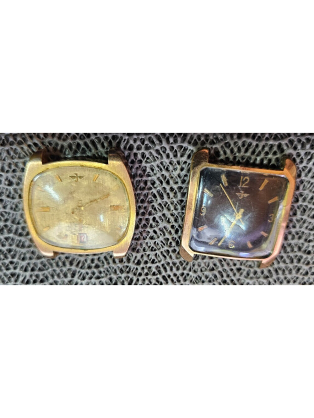 Rare JOVIAL Grand Luxe 21 Jewels 10KGP and 17 Jewels Incabloc 10KGF Swiss READ